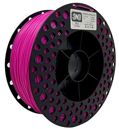 Filamento PLA 3N3 1.75mm 1KG Rosa