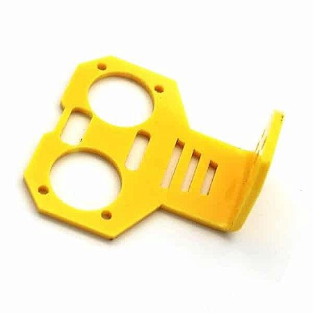 SUPORTE *AMARELO* PARA SENSOR ULTRASSONICO