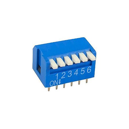 CHAVE SWITCH KF-1001-06W-6VIAS