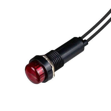SINALIZADOR XD8-2 110V VM - C/FIO PT (1691)