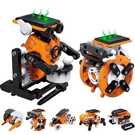 KIT EXPERIMENTOS SOLAR ROBO 7 EM 1