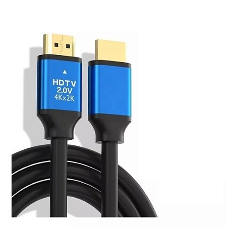 CABO HDMI 2.0 4K ULTRA HD DE ALTA VELOCIDADE 2M KA-2HD-2M