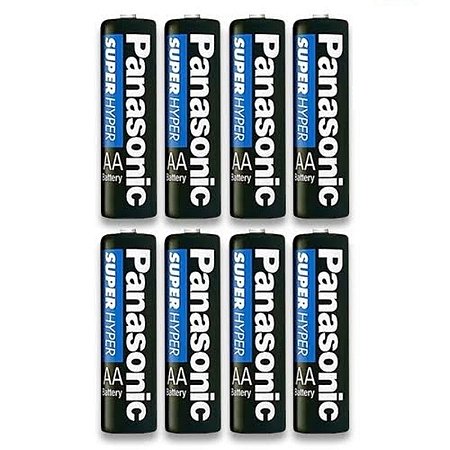 PILHA AA SUPER HYPER - PANASONIC (CARTELA COM 8)