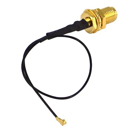 CABO PIGTAIL RP-SMA 20CM MHF4 IPEX IPX (SEM PINO CENTRAL)