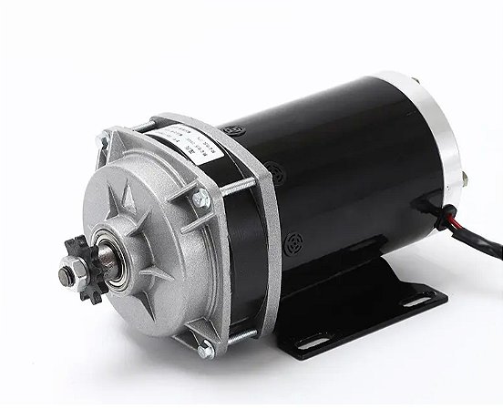 MOTOR ALTO TORQUE 24V 27A 500W 500RPM - PARA MINI VEICULO ELETRICO
