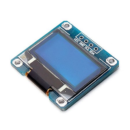 DISPLAY LCD OLED SPI 0.96“ Azul c/ Amarelo