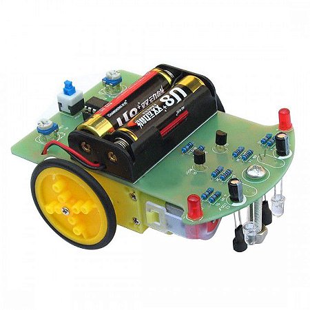 KIT CHASSI SEGUIDOR DE LINHA DIY