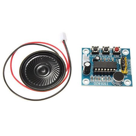 MODULO DE GRAVACAO E REP DE SOM ISD1820