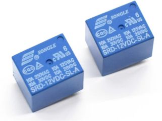 RELE AUTOMOTIVO SRD-SL 5 TERM 12V 10A