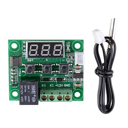 TERMOSTATO CONTROLADOR DE TEMPERATURA W1209