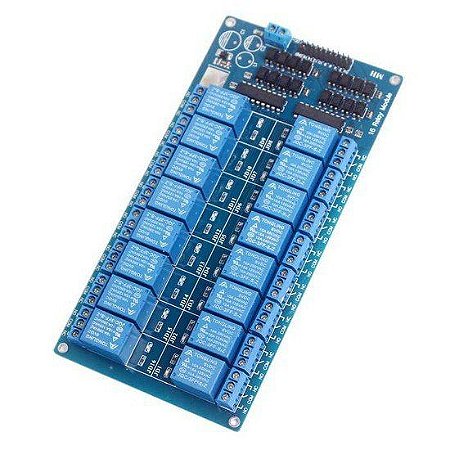 Modulo Rele 16 Canais 5v