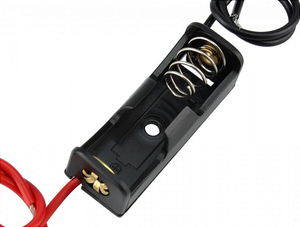 SUPORTE PARA 1 BATERIA 23A - FIOS SOLDADOS