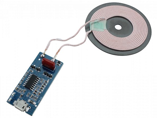 KIT MODULO CARREGADOR SEM FIO 5V 1A