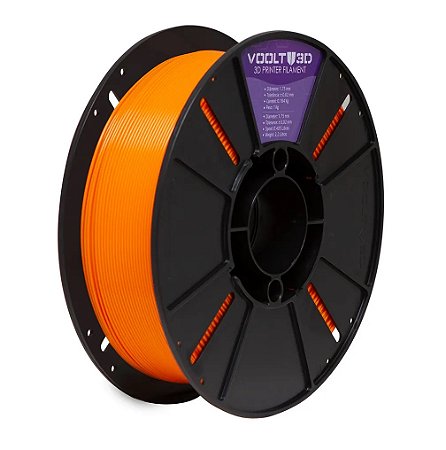 Filamento ABS Laranja - 1kg
