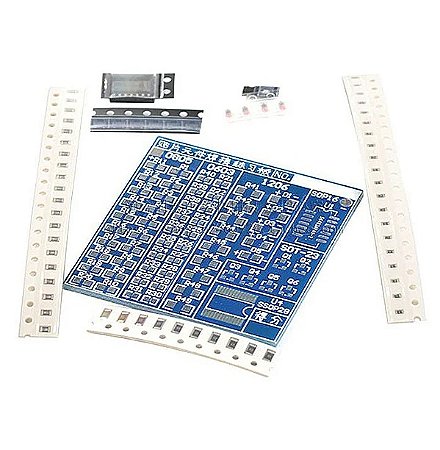 Kit para Pratica e Aprendizado Soldagem SMD MINI
