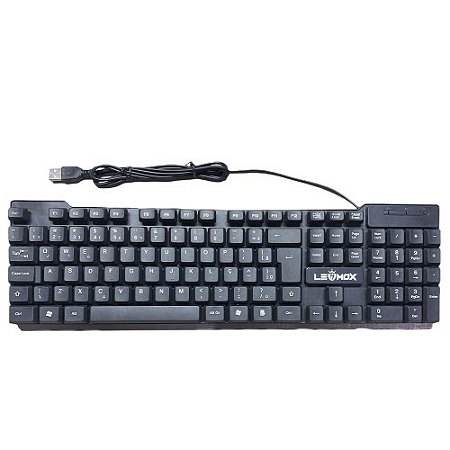 Teclado com Fio USB LEY-1605 - Lehmox