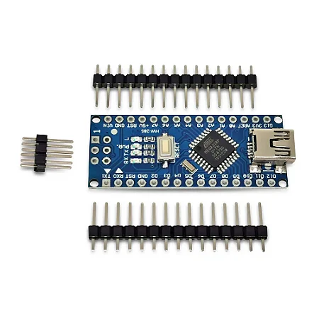 PLACA NANO ATMEGA328 - PINO SEM SOLDAR - SEM CABO USB