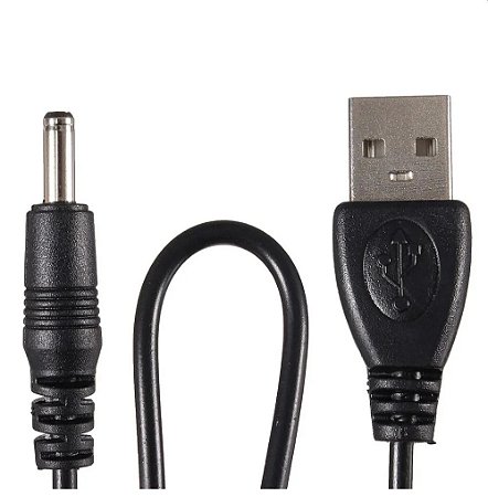CABO USB 2.0 MACHO X DC PLUG CONECTOR 5V 3.5mm