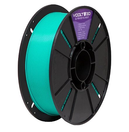 Filamento PLA Verde Tiffany Solido - 1kg
