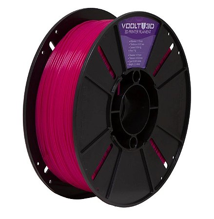 Filamento PLA Rosa Purpura Solido - 1kg