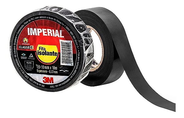 FITA ISOLANTE 3M IMPERIAL 10 MTS