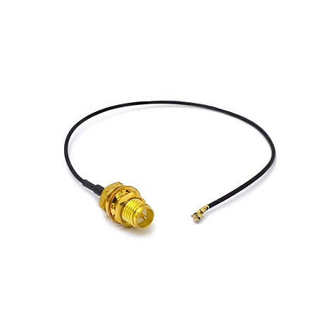 CABO PIGTAIL U.FL COM CONECTOR SMA MACHO - 20CM