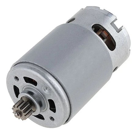 MOTOR DC 550 ALTA ROTACAO 7,4V 17.500 RPM - EIXO ROSCADO M3