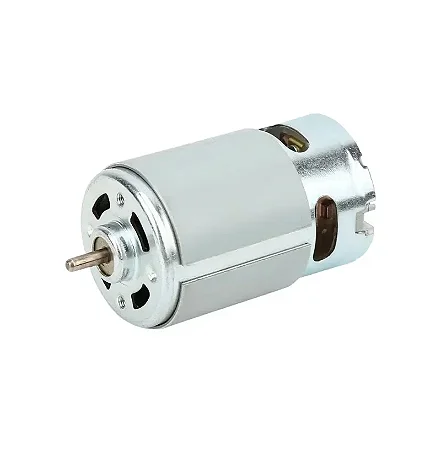 MOTOR DC 550 ALTA ROTACAO 7,4V 17.500 RPM - EIXO ROSCADO M3