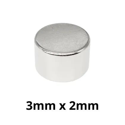 Ima De Neodimio Disco 3mm X 2mm