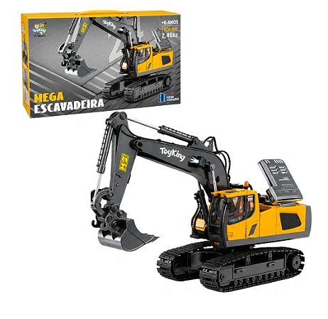 Brinquedo Caminhao Mega Escavadeira Tk-Ab8095