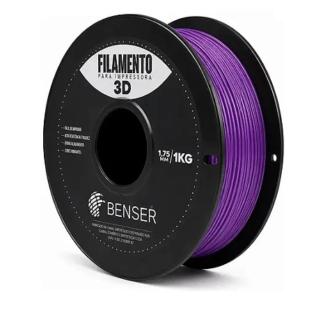 FILAMENTO PLA 1,75 MM ROXO 1KG PARA IMPRESSORA 3D
