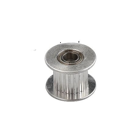 POLIA GT2 20 DENTES 10MM FURO 5MM ROLAMENTO IMPRESSORA 3D