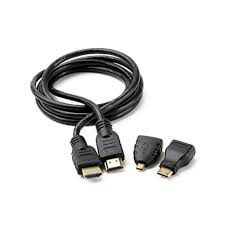 Cabo Combo HDMI 1,50M + 2 Adaptadores
