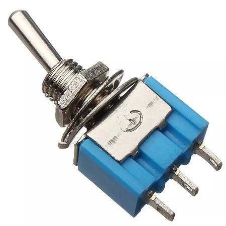 CHAVE ALAVANCA 3 POLOS ON/OFF/ON 3 AMP(103)