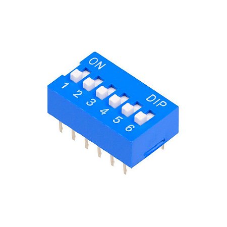CH. DIP SWITCH  06 VIAS AZ 180 (900)