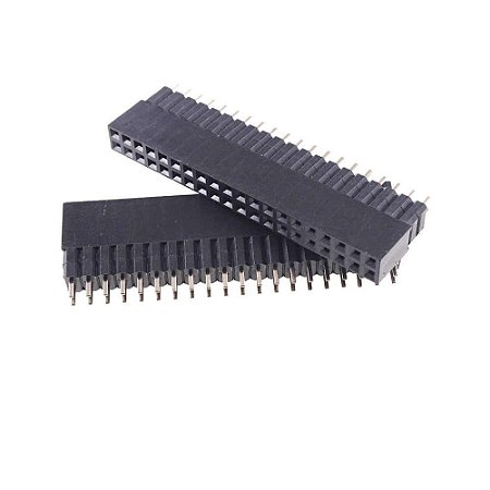 SOQUETE GPIO 40 PINOS P/ CABO FLAT