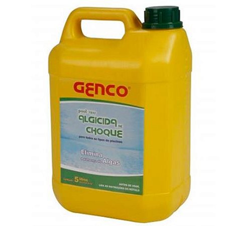 Genco Pool-trat Algicida Choque - 5 Litros