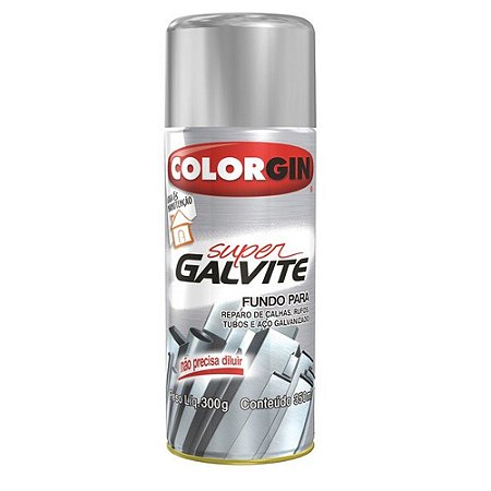 Spray Colorgin Super Galvite Fundo Para Galvanizados