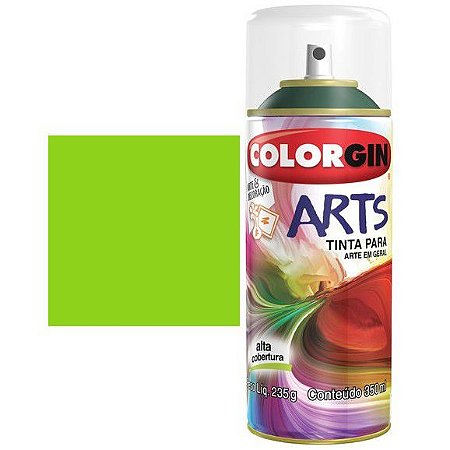 Colorgin Spray Arts P/grafiteiro Verde Abacate 667