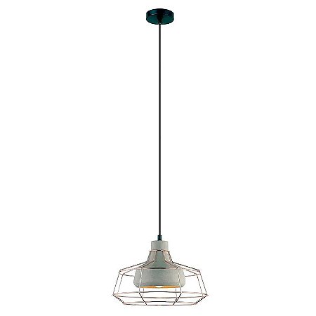 Pendente Jubile 300x220mm Concreto New Line PD1128