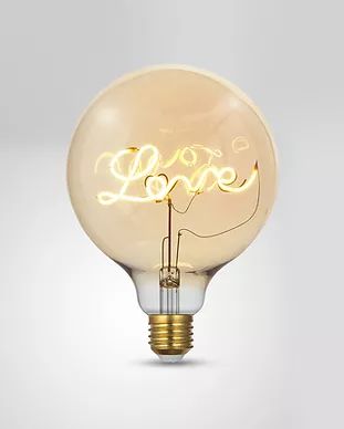 Lâmpada de Led Filamento "Love" para Abajur 4W Bivolt GMH LG125LOVE-4W -  Lina Materiais Elétricos