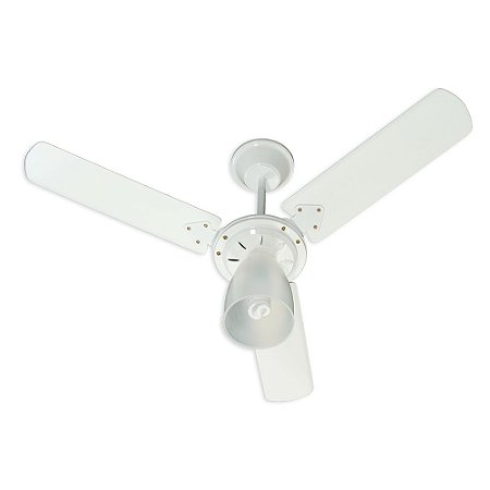 Ventilador de Teto Marbela 127V Branco e Pás Brancas Tron