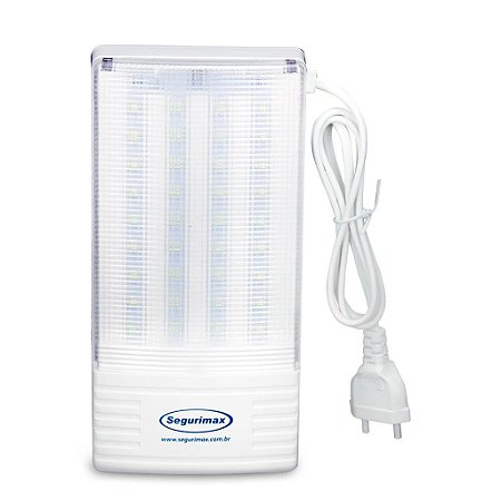 Luminária de Emergência LED 300 Lumens Segurimax