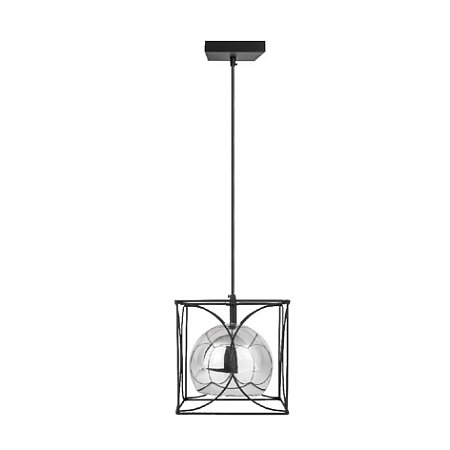 Pendente Madrid Preto com Cromado Kin PD188/PTCR