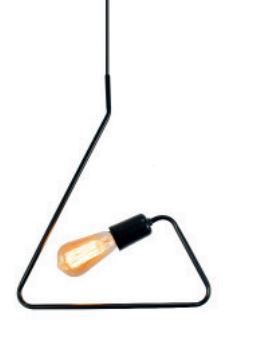 Pendente Pegasus Preto 1XE27 Nacional PD259PT