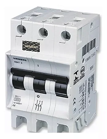 Disjuntor Tripolar Curva C Siemens
