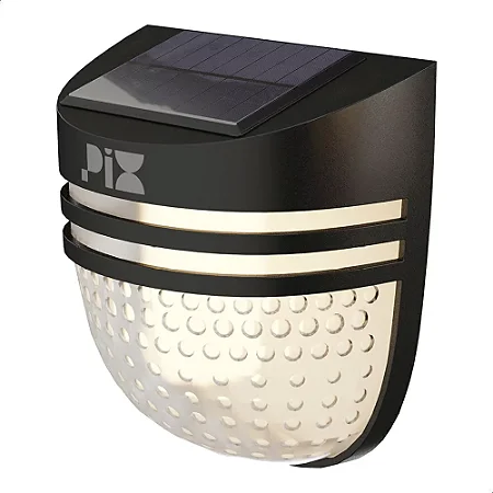Arandela Solar Boreal 1W 3K Pix - 36507832