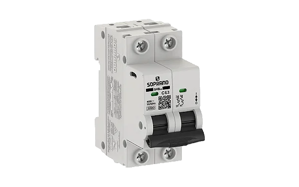 DISJUNTOR BI 63A 3KA SOPRANO SHB2 GIII-C063A