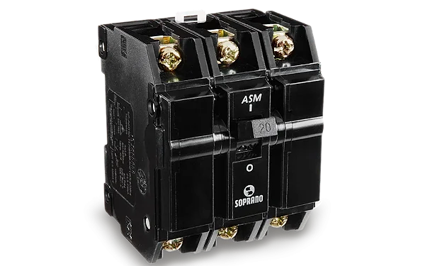 DISJUNTOR NEMA 3P 100A SOPRANO ASM3-B100A