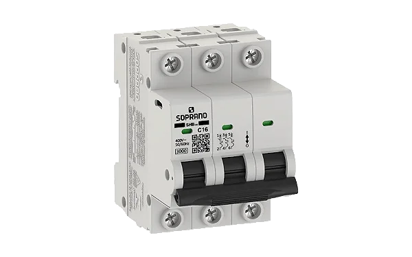 DISJUNTOR TRI 16A 3KA SOPRANO SHB3 GIII-C016A